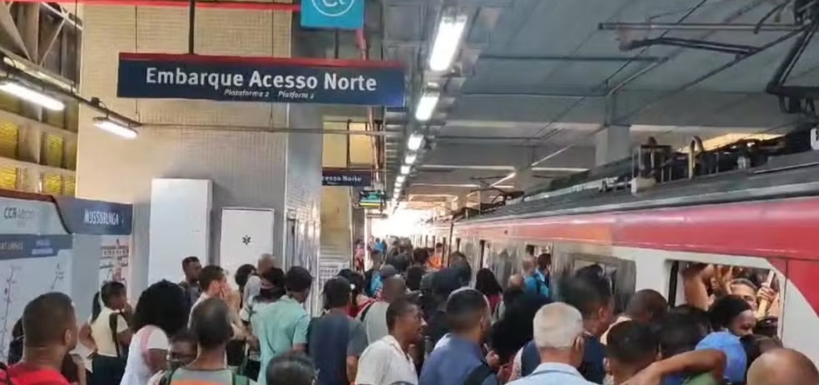 Após falha na Linha 2 operação do metrô de Salvador volta ao normal