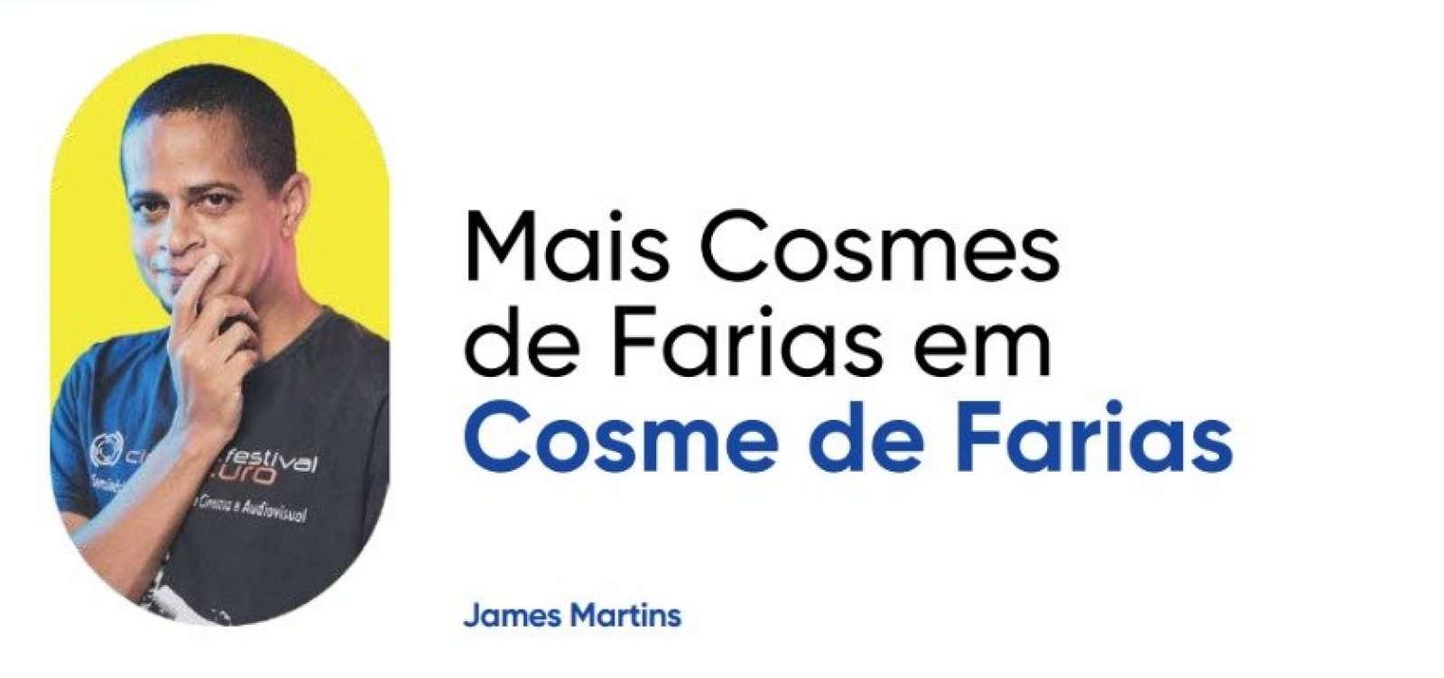 Mais Cosmes de Farias em Cosme de Farias