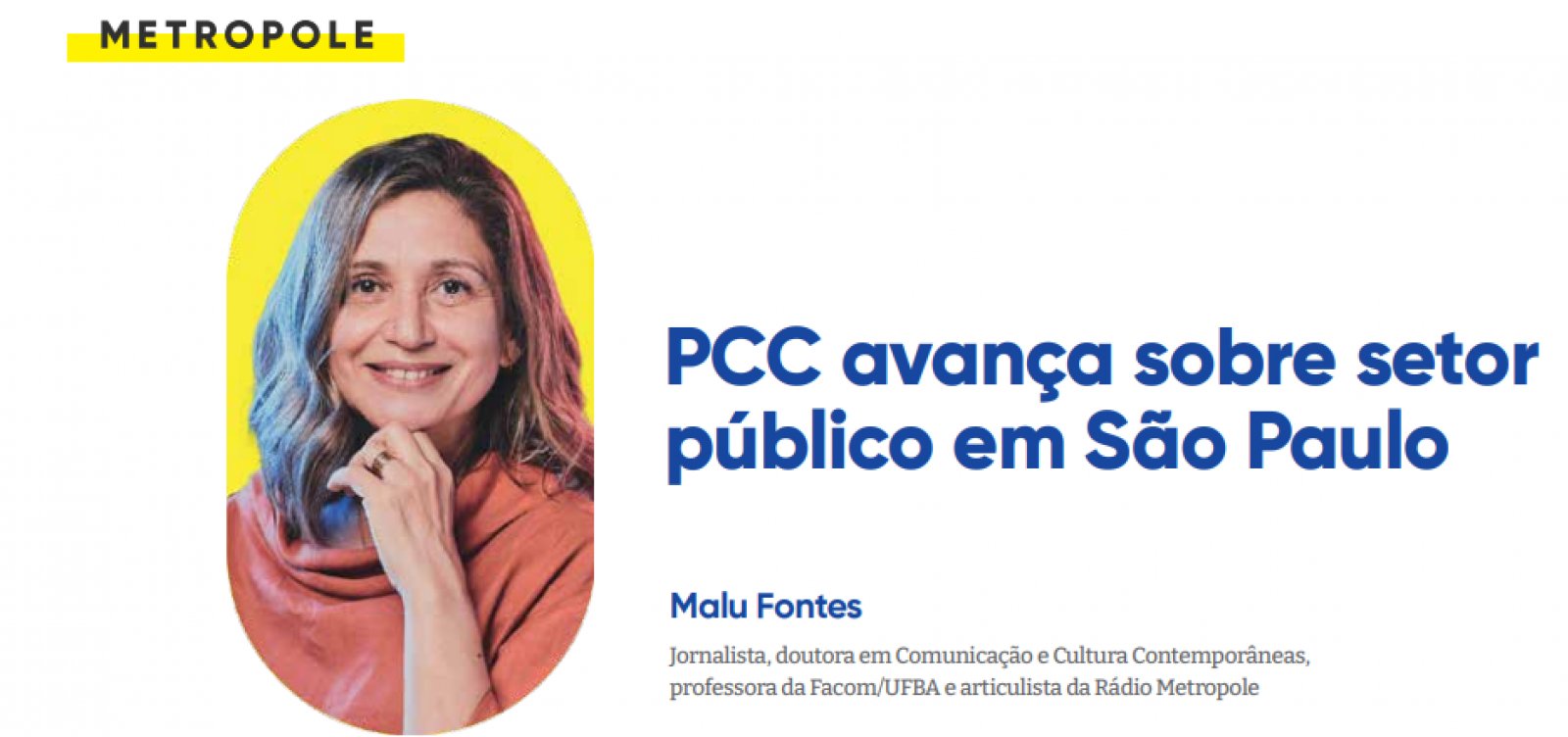 PCC avança sobre setor público em São Paulo