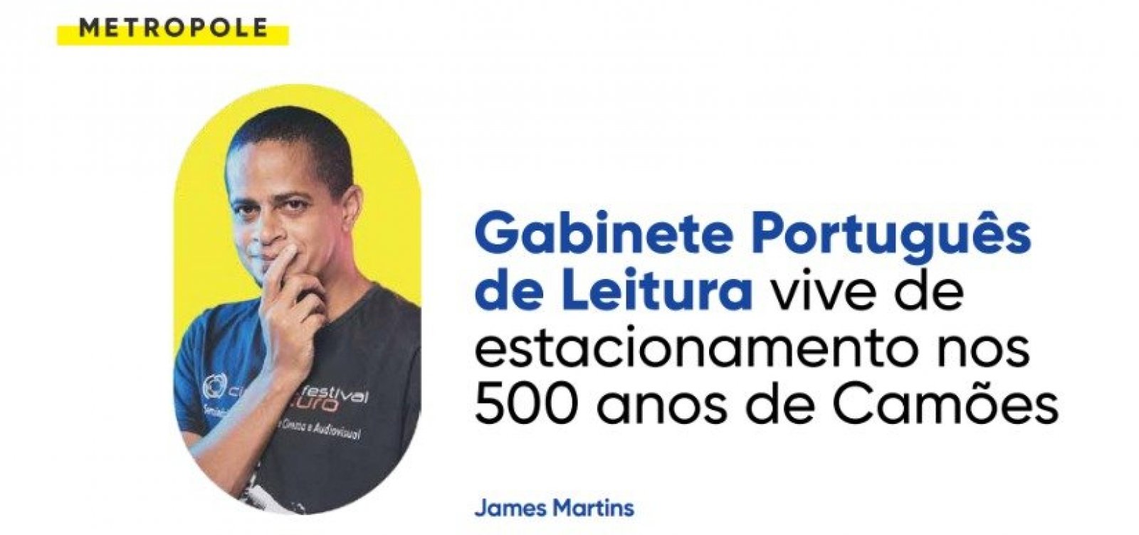 Gabinete Português de Leitura vive de estacionamento nos 500 anos de Camões
