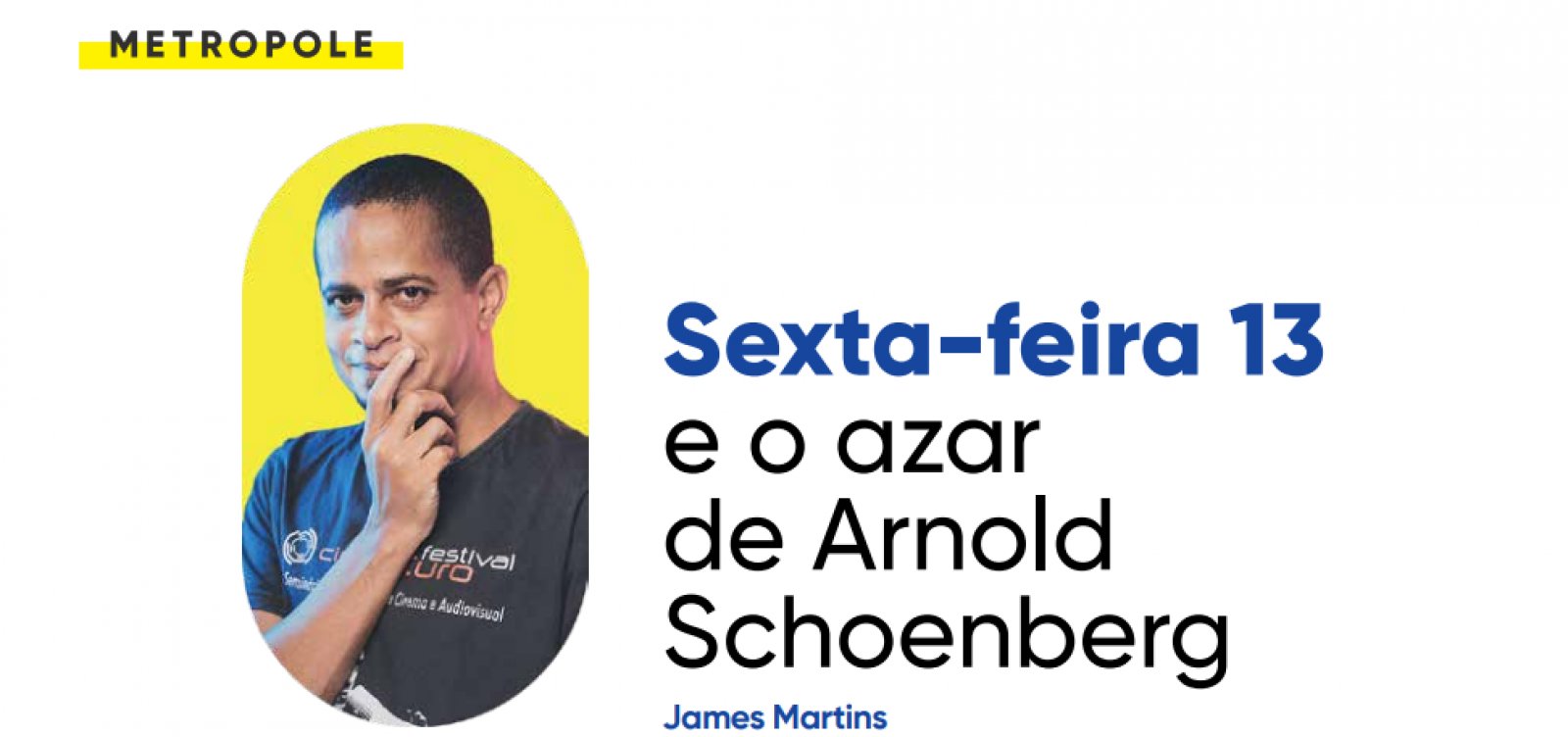 Sexta-feira 13 e o azar de Arnold Schoenberg