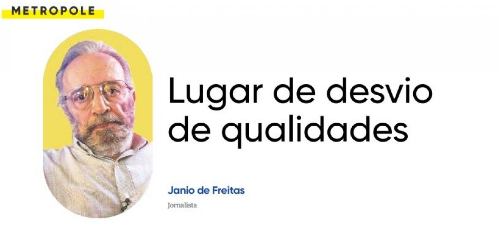 Lugar de desvio de qualidades