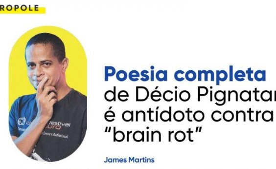 Poesia completa de Décio Pignatari é antídoto contra “brain rot”