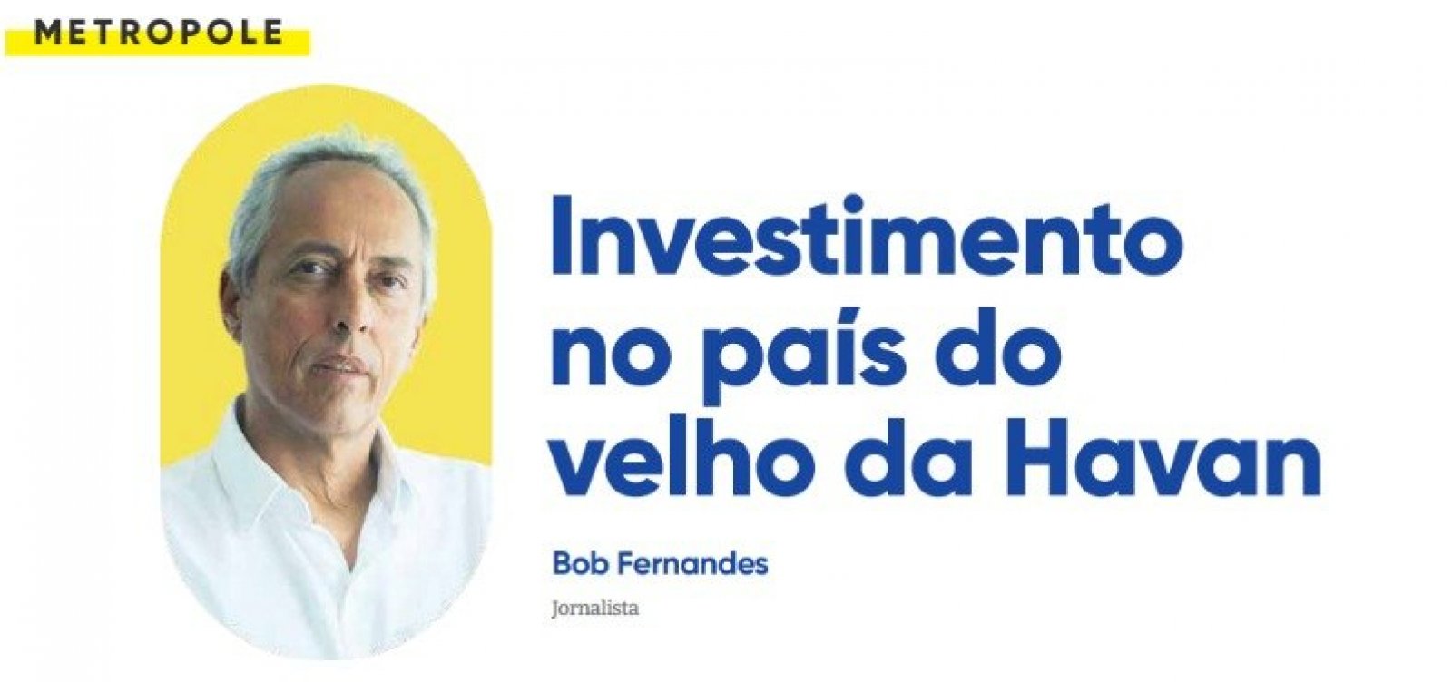 Investimento no país do velho da Havan