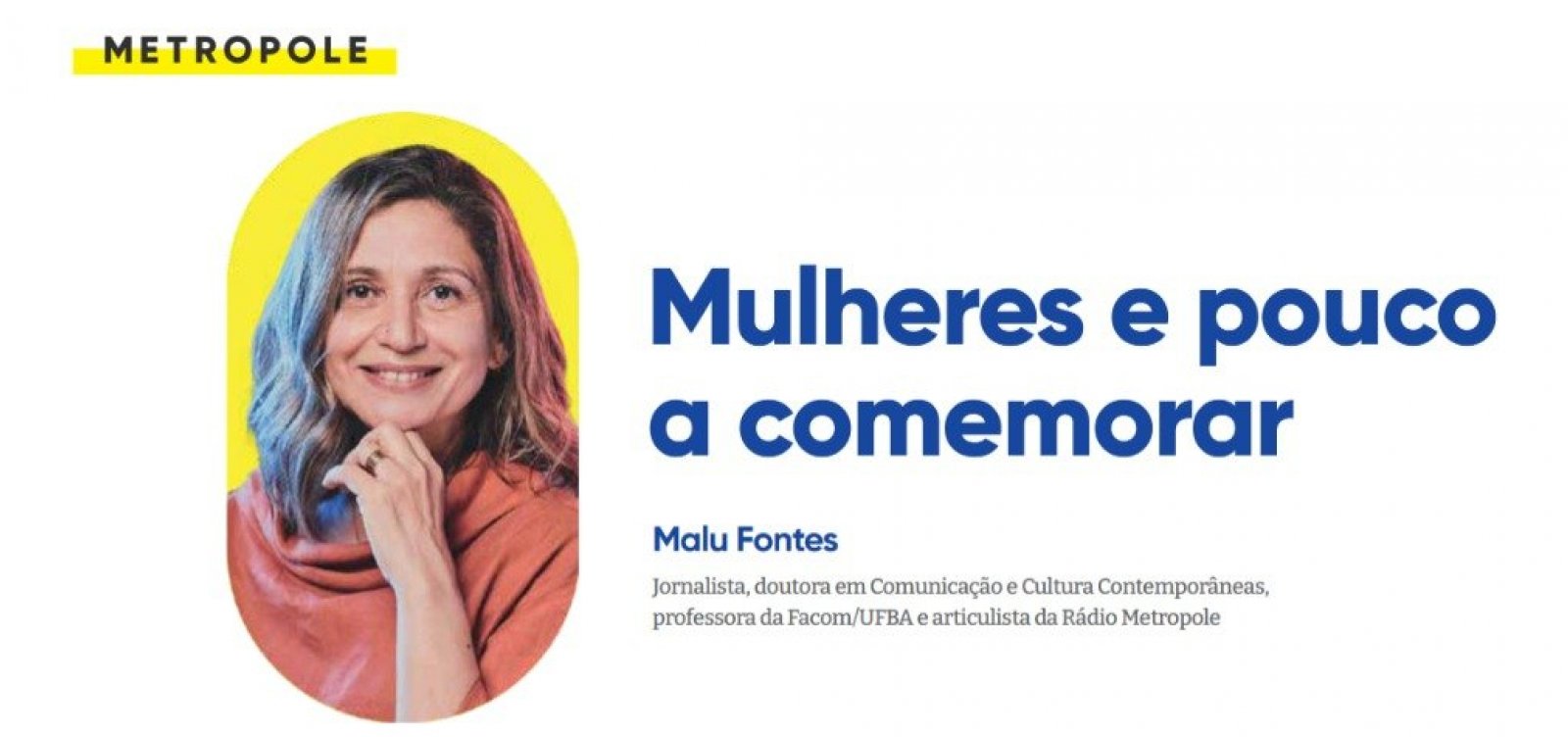 Mulheres e pouco a comemorar
