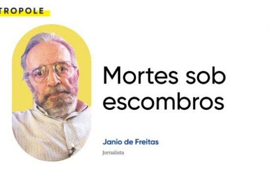 Mortes sob escombros