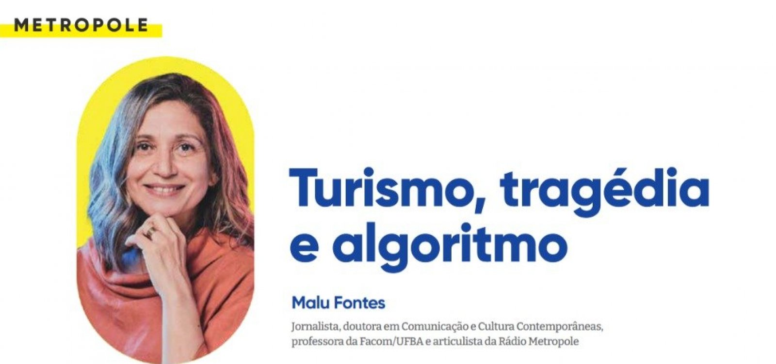Turismo, tragédia e algoritmo