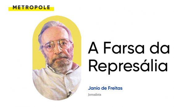 A farsa da represália