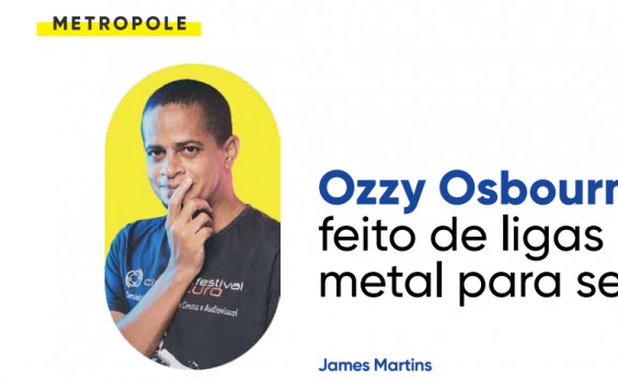 Ozzy Osbourne: feito de ligas de metal para sempre