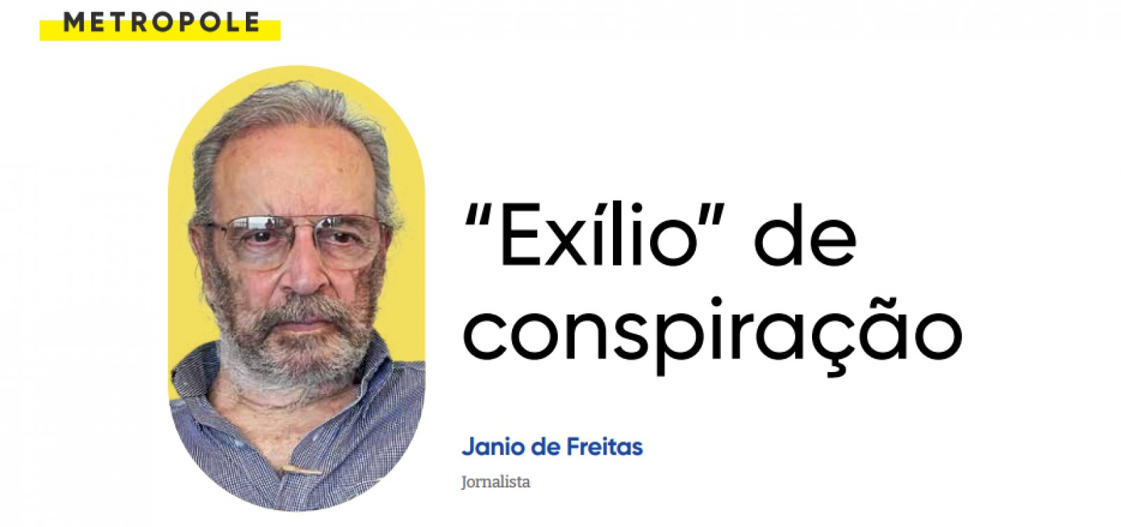 "Exílio" de conspiração