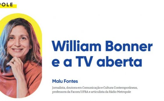 William Bonner e a TV aberta