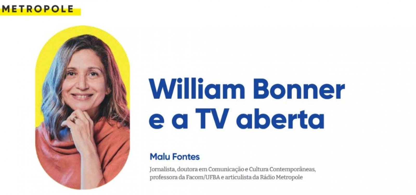 William Bonner e a TV aberta