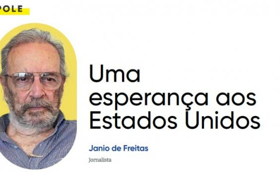 Uma esperança aos Estados Unidos