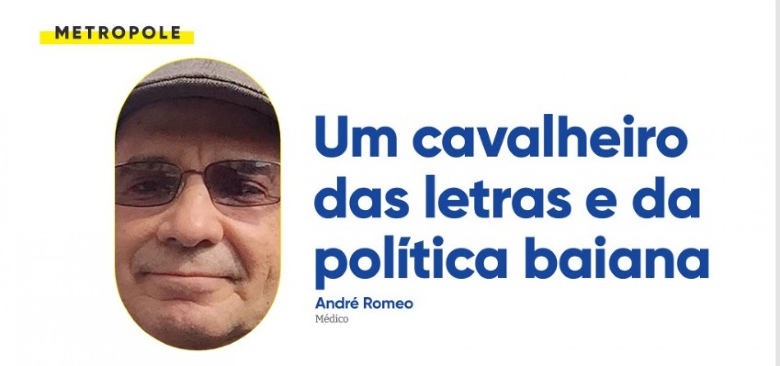 Barbosa Romeo, um cavalheiro das letras e da política baiana