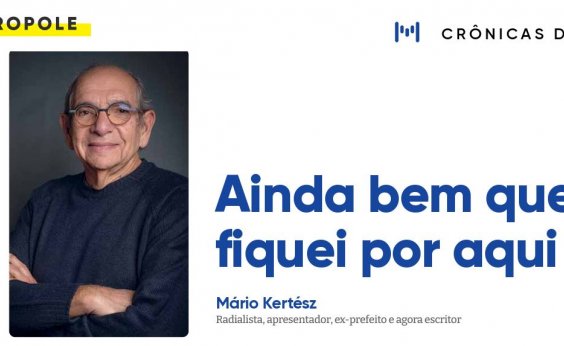 Ainda bem que fiquei por aqui