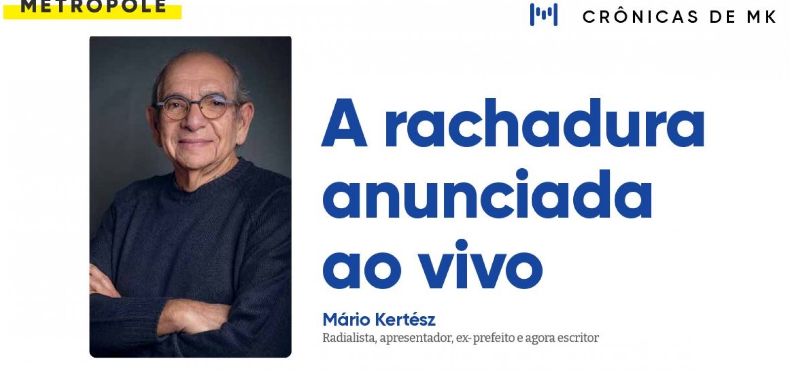 Rachadura no carlismo anunciada ao vivo