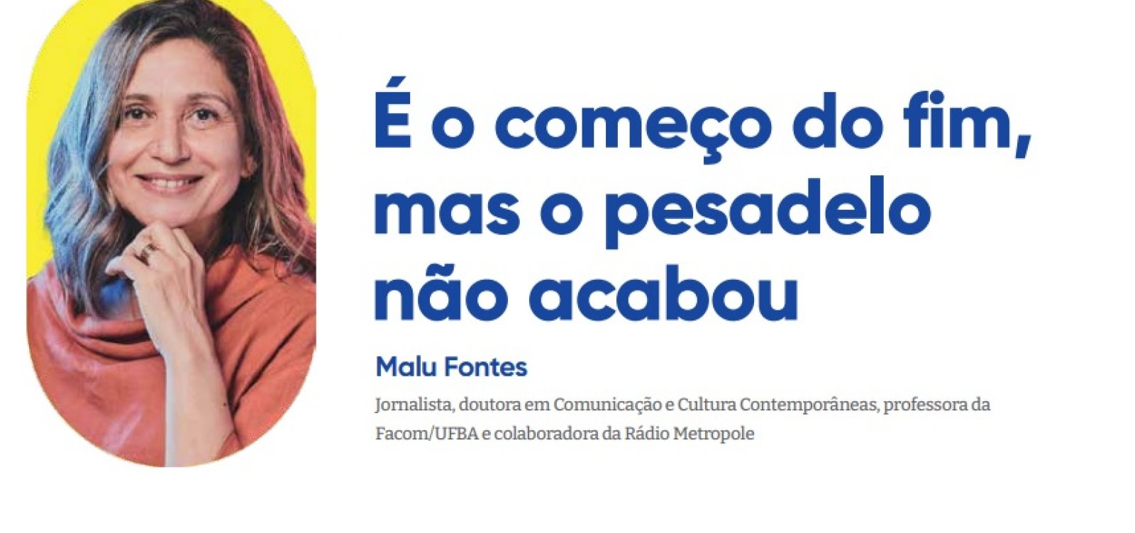 É o começo do fim, mas o pesadelo não acabou