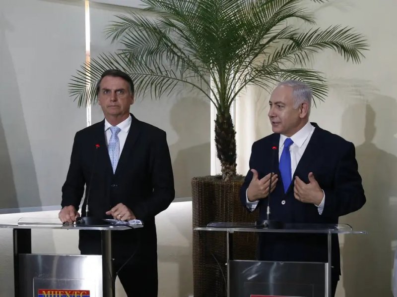 Netanyahu chamou Bolsonaro para ir a Israel dias após declarar Lula "persona non grata"