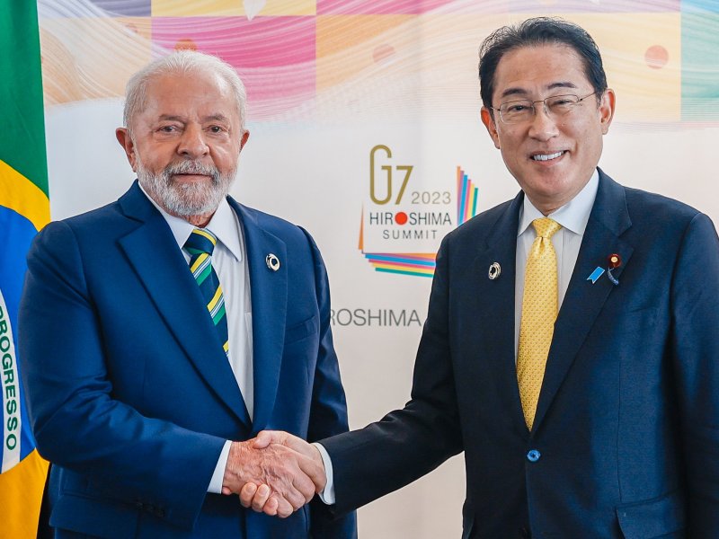Lula recebe primeiro-ministro do Japão nesta sexta-feira