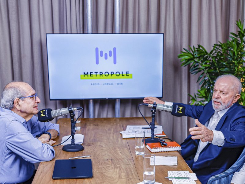 Entrevista exclusiva de Lula à Rádio Metropole repercute na imprensa nacional