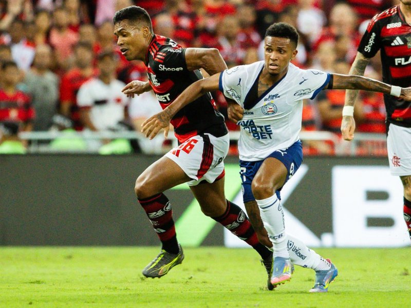 Bahia perde para o Flamengo no Maracanã pelo Campeonato Brasileiro