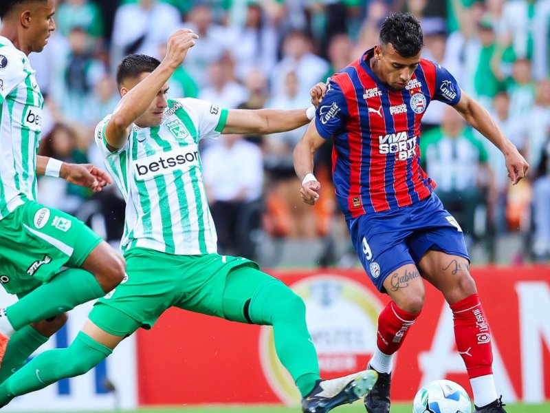 Bahia perde para o Atlético Nacional e se complica na Libertadores