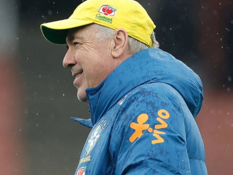 Ancelotti define time da Seleção para duelo com a Tunísia