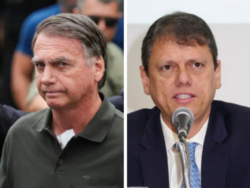 Bolsonaro pede para receber visita de Tarcísio na Papudinha