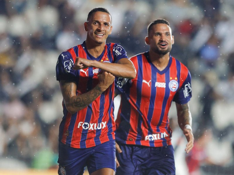Bahia supera o Vasco, vence a segunda fora de casa e dorme na vice-liderança