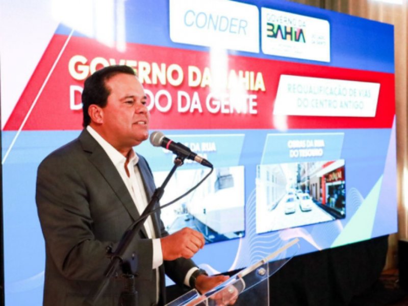 Jerônimo e Geraldinho participam de ato para requalificação do Centro Antigo