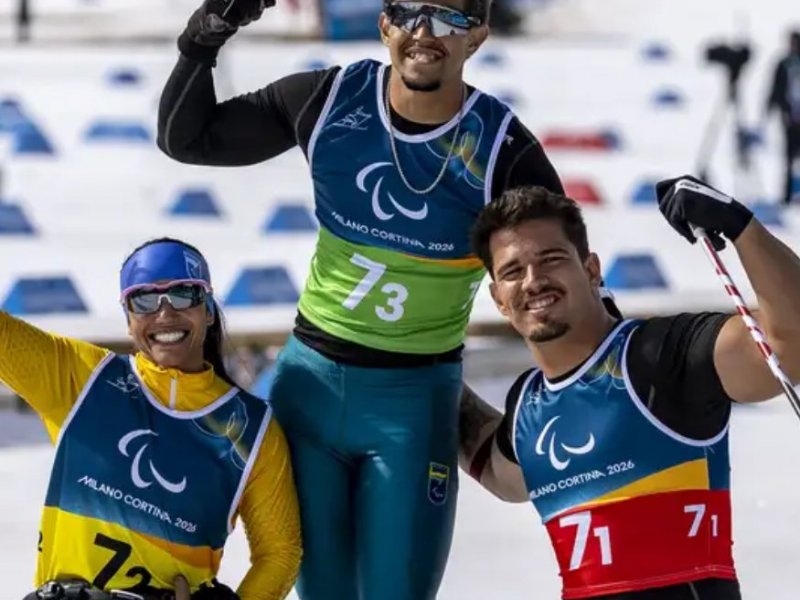 Brasil sonha com segunda medalha no último dia das Paralimpíadas de Inverno 2026