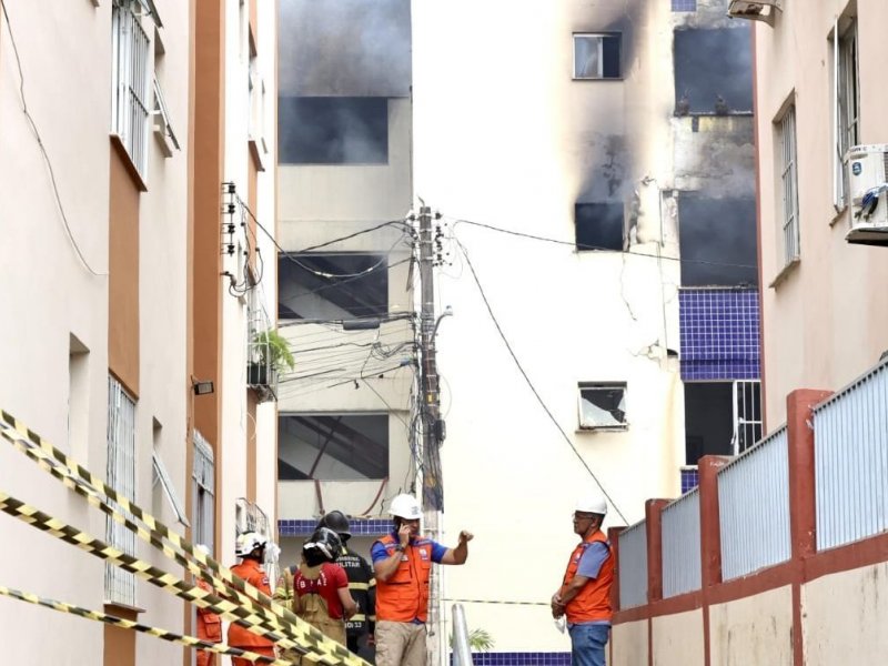 Vistoria define demolição parcial de prédio atingido por explosão no Stiep