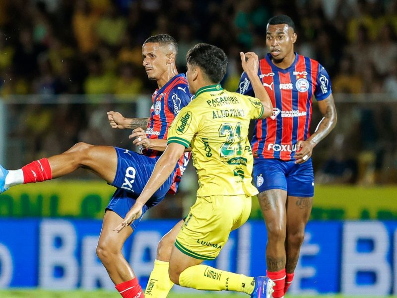 Fora de casa, Bahia vence o Mirassol de virada e dorme no G-4 do Brasileirão