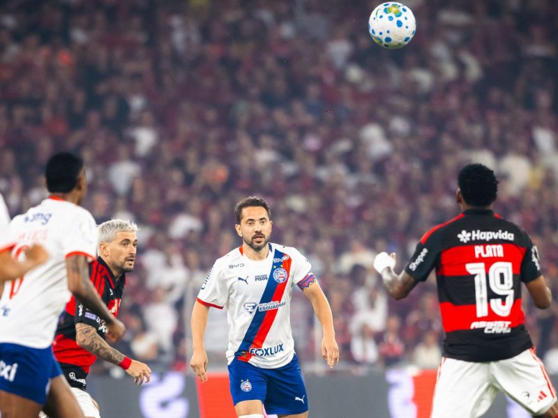 No Maracanã, Bahia é derrotado pelo Flamengo e segue fora do G-4 do Brasileiro