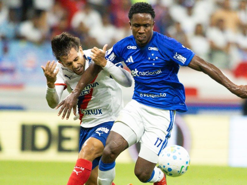 Bahia sofre virada para o Cruzeiro na Fonte Nova e amplia o jejum de triunfos