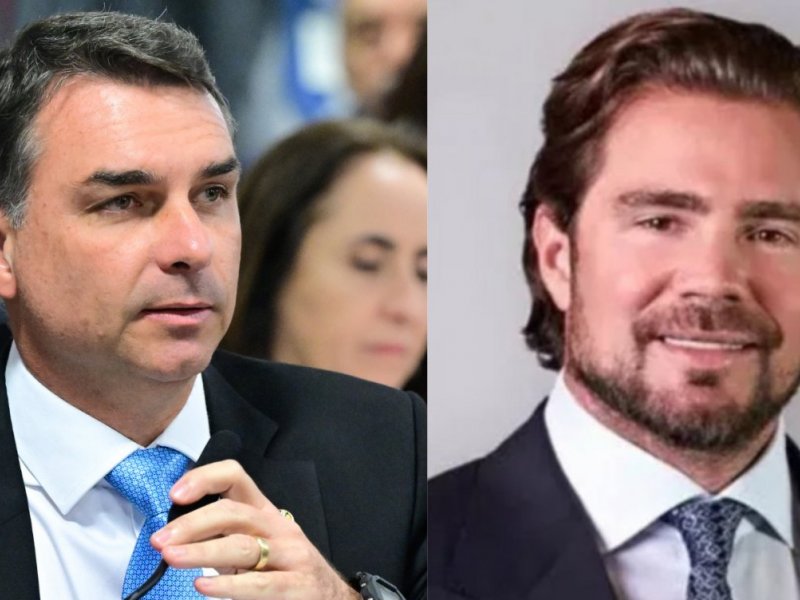 Flávio Bolsonaro negociou com Daniel Vorcaro R$ 134 milhões para bancar filme sobre Jair