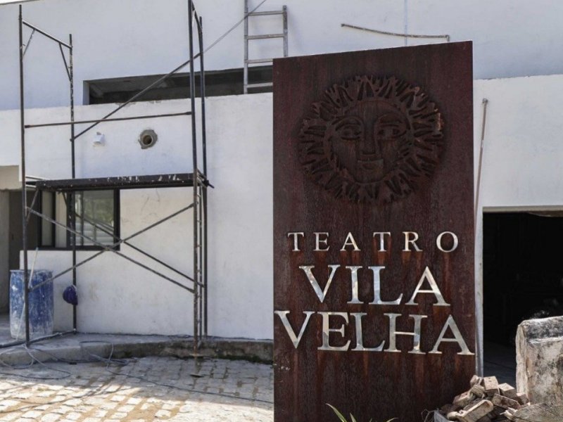 Teatro Vila Velha chega a 82% da reforma e prevê reabertura no segundo semestre de 2026