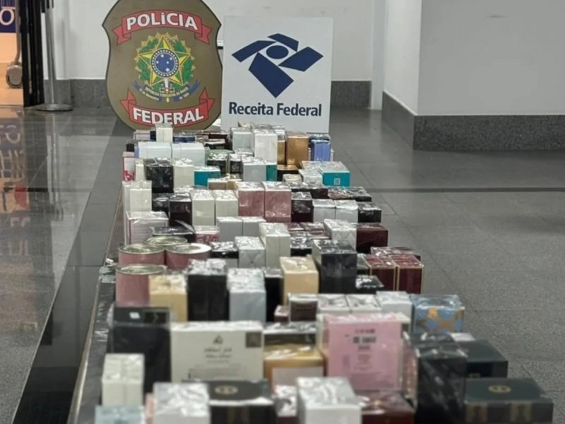 Perfumes importados avaliados em R$ 100 mil são apreendidos no aeroporto de Salvador