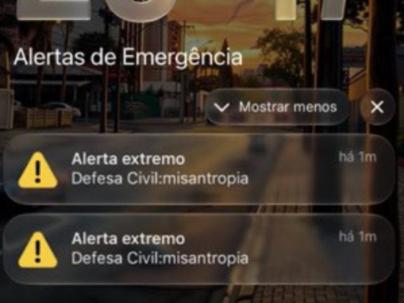 Polícia Federal apura invasão ao sistema da Defesa Civil após alerta falso