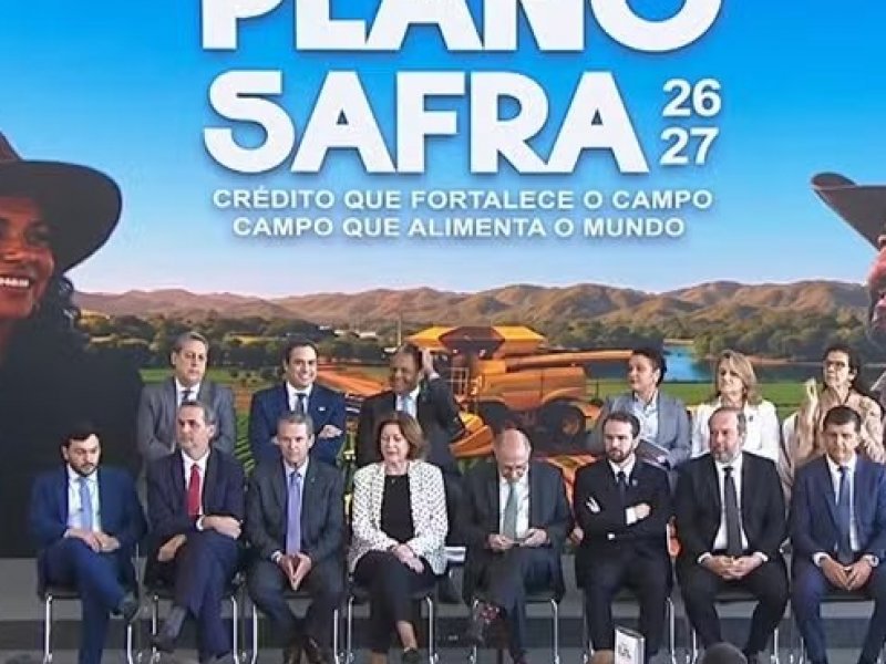 Governo lança Plano Safra com R$ 525,1 bilhões para crédito rural