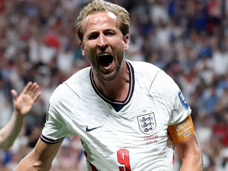 Harry Kane anota dois gols e garante virada da Inglaterra contra Congo