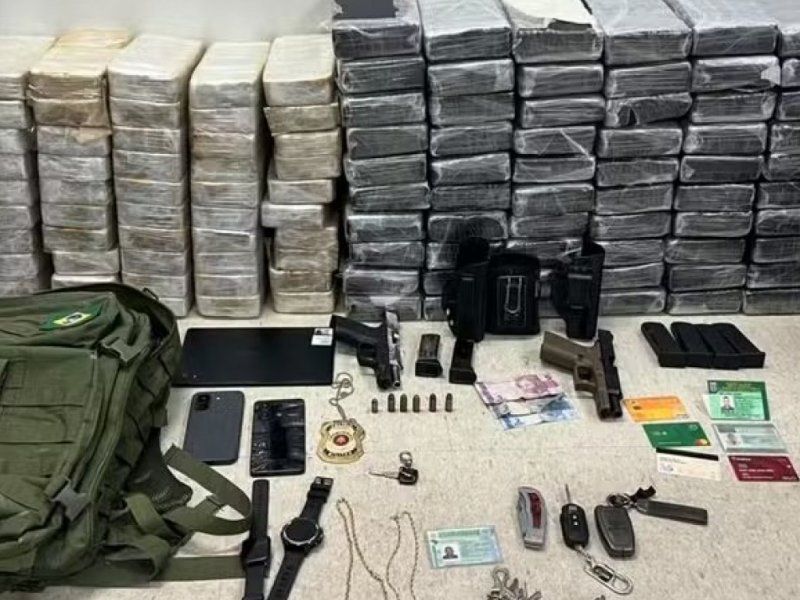 PM e estudante de Direito são presos com mais de 100 kg de drogas em shopping de Salvador