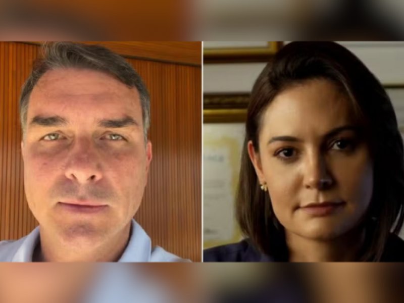 Flávio Bolsonaro pede desculpas a Michelle e fala em união para a campanha; confira o video