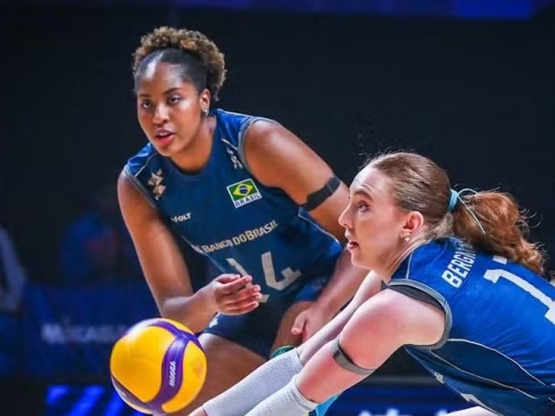 Brasil perde para a Turquia e fica com o vice da Liga das Nações Feminina 