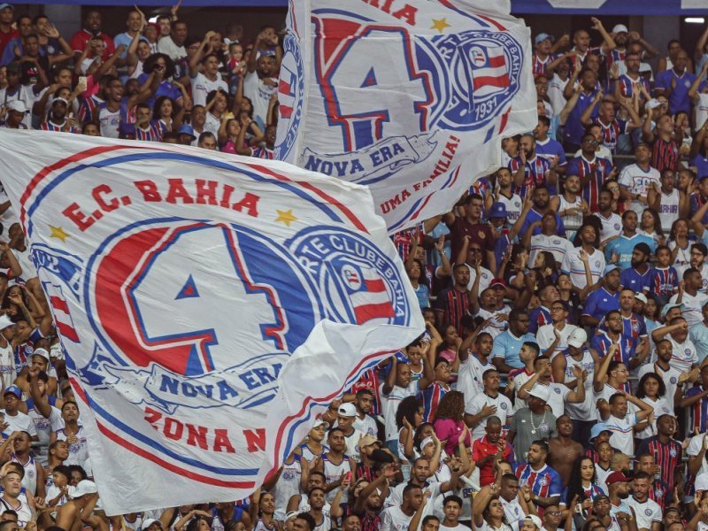 Bahia lidera ranking de maior torcida entre clubes nordestinos; Vitória fica em segundo