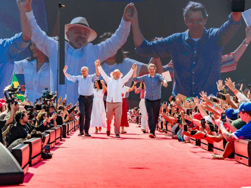 Lula inicia campanha pela reeleição em São Bernardo do Campo