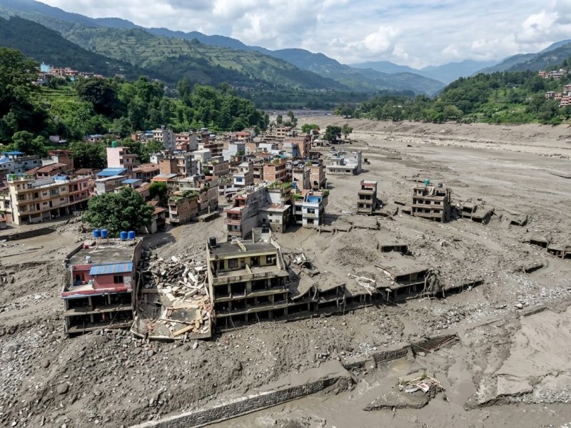 Número de mortos após enxurrada no Nepal sobe para 626