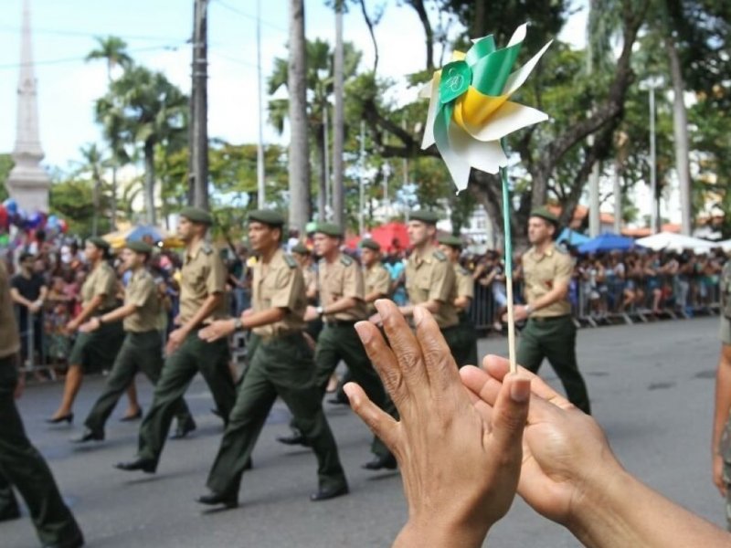 7 de Setembro: confira a programação do Desfile Cívico-Militar em Salvador na segunda-feira