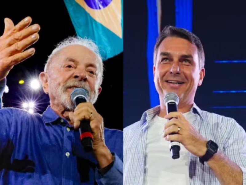 Lula e Flávio Bolsonaro escolhem São Paulo para encerrar campanha antes do 1º turno
