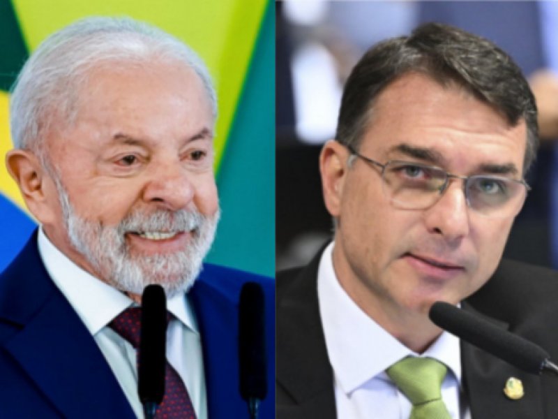 Vox Brasil: Lula tem 44,2% das intenções de voto no 2º turno; Flávio, 42,7%